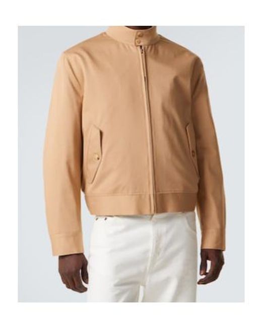Gabriela Hearst Natural Cotton Blouson Jacket for men