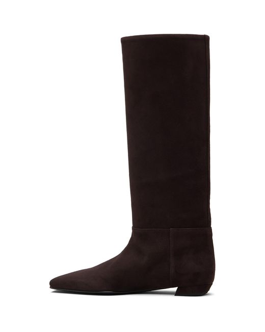Proenza Schouler Black Trap Flat Boots