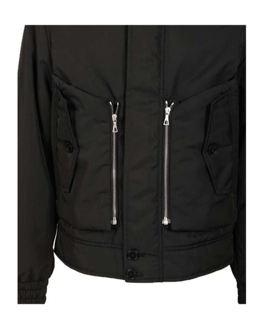Dries Van Noten Black Venice Dark Cotton Jacket for men