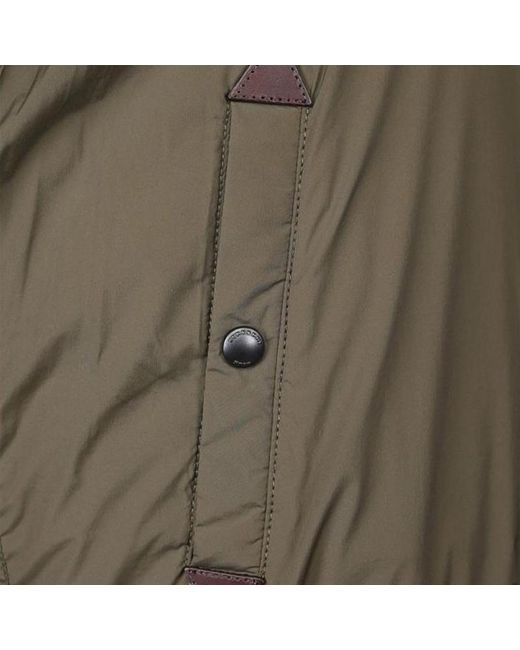 Burberry Green Long-Sleeved Casual Jacket for men