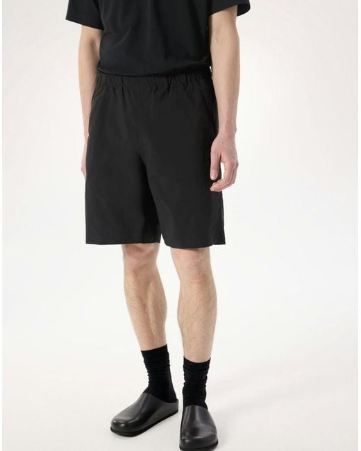 Veilance Black Spere Sl Shorts for men