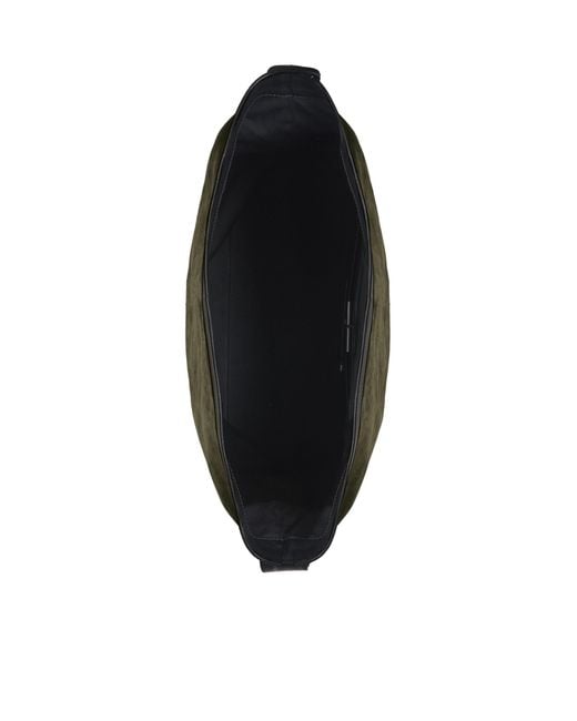 McQueen Green Mcqueen Pendant Shoulder Bag for men