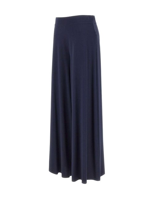 Kaos Blue Wide-Leg Pants