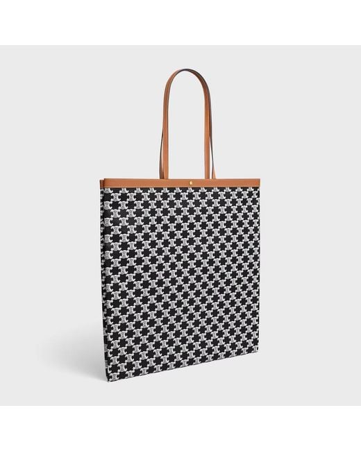 Céline Black Large Flat Shopper for men