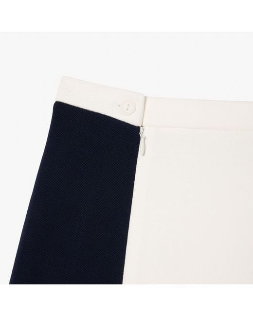 Lacoste Blue Minimalist Short Skirt
