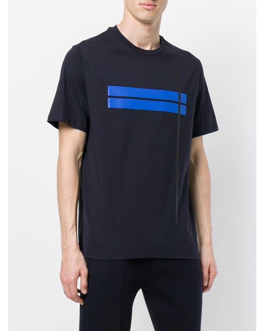 Neil Barrett Black Logo T-Shirt for men
