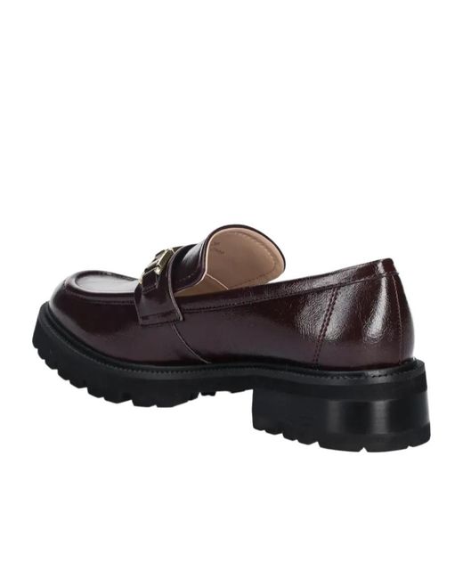 Twinset Brown 45Mm Buckle-Detail Loafers