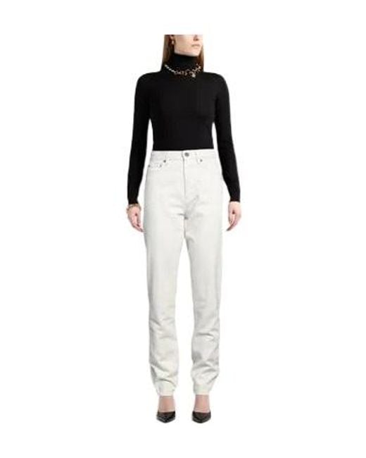 Saint Laurent White Casual Denim Jeans