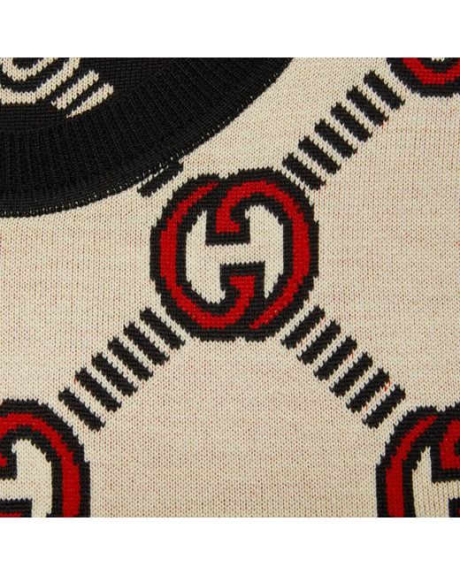 Gucci Pink Reversible Interlocking G Jumper