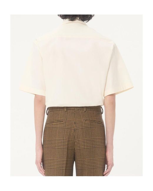 Valentino Multicolor Logo Plaque Button-Up Shirt for men