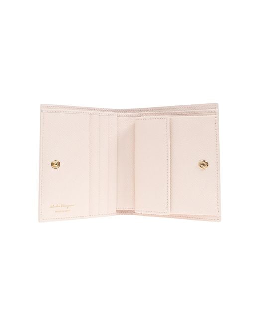 Ferragamo Natural Flip Wallet