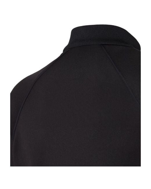 Fendi Black High-Neck Zip-Up Sweatshirt for men