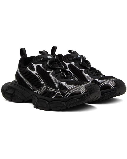 Balenciaga Black 3Xl Low-Top Sneakers