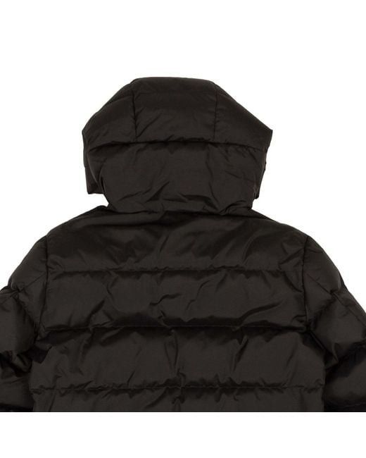 Moncler Black Long-Sleeved Down Jacket for men