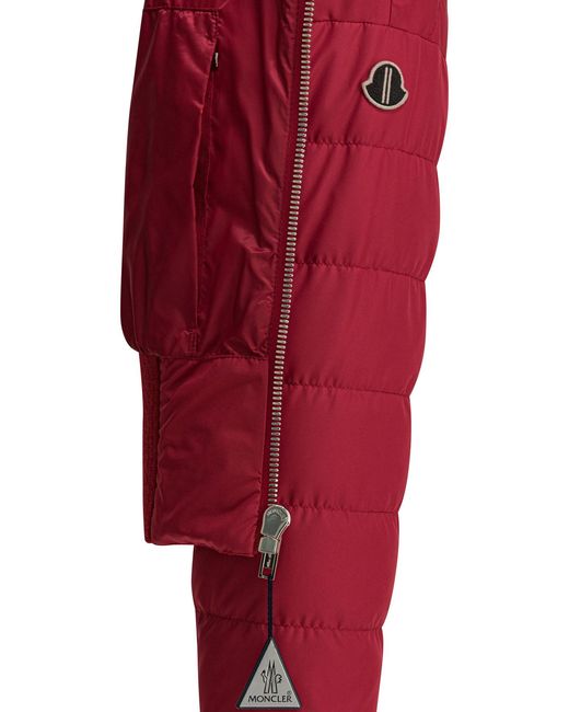 Moncler Red Moncler Rick Owens Cropped Down Jacket for men