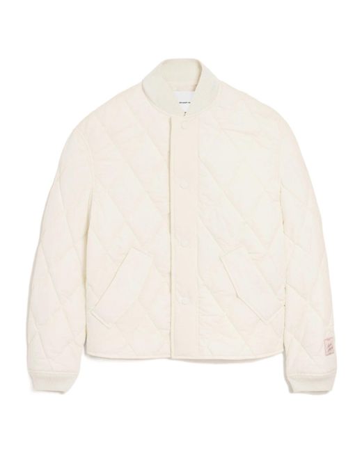 AMI Natural Crinkled Padded Jacket for men
