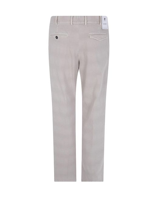 PT01 Gray 'Michael Vintage' Trousers for men