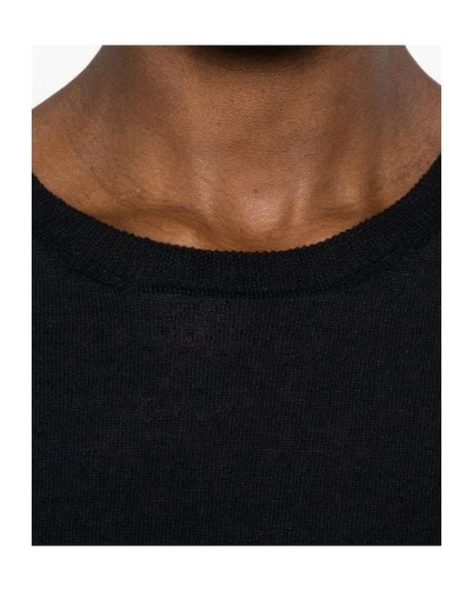 Baserange Black Crew-Neck Sweater