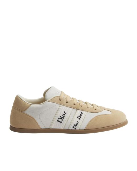 Dior White Ribbon Sneaker