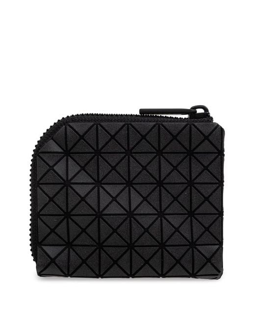 Issey Miyake Black Geometric Wallet for men