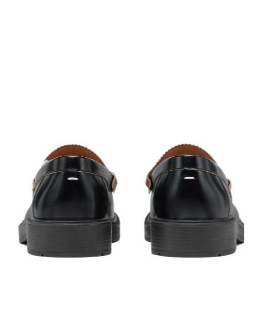 Maison Margiela Black Décortiqué Slip-On Loafers for men