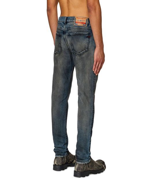 DIESEL Blue 2019 D-Strukt Straight-Leg Jeans for men