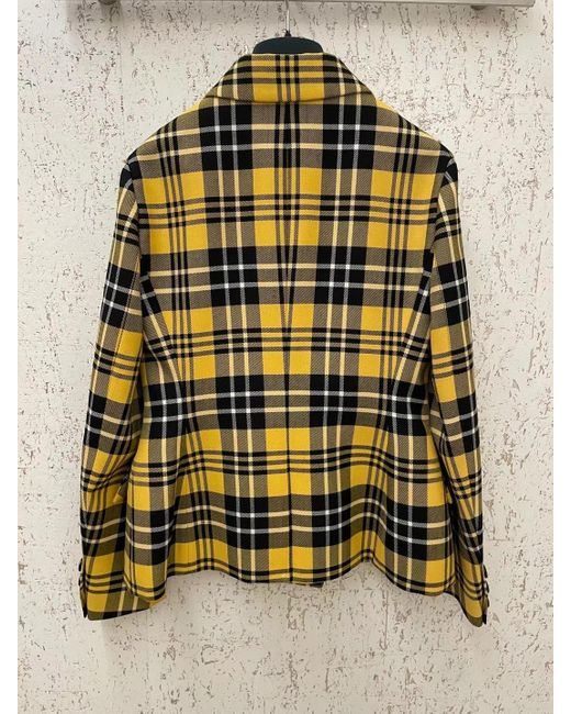 Dior Yellow Fitted Jacket