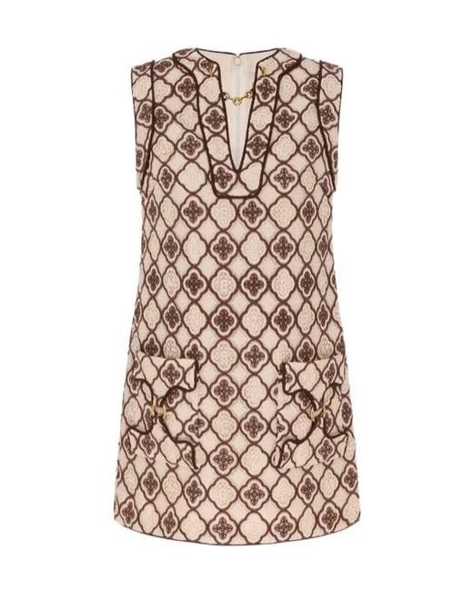 Zimmermann Natural Luna Guipure Mini Shift Dress