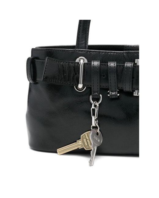 OSOI Black Mini Brocle Shoulder Bag