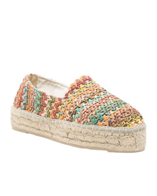 Manebí Natural Flat Espadrilles