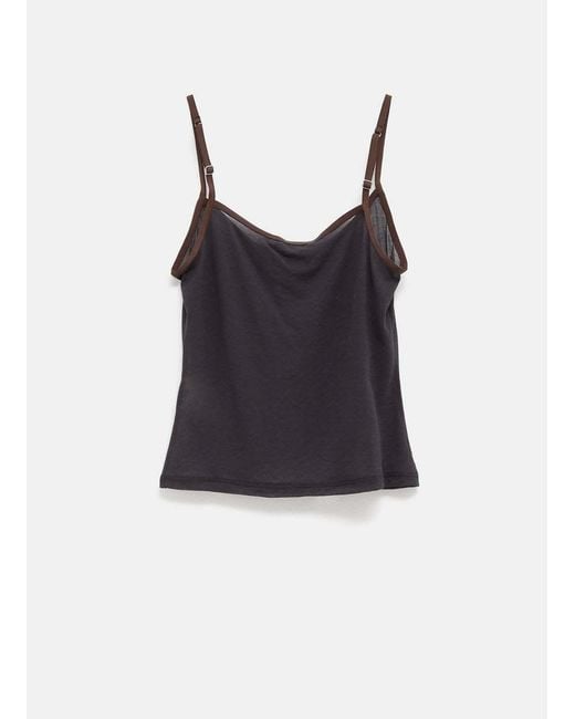 Paloma Wool Black No 2816 Nasem Sleeveless Tank Top