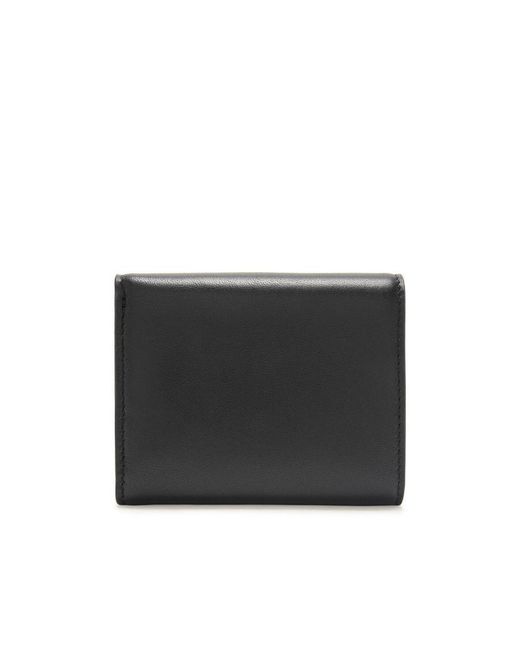Loewe Black Puffer Anagram Trifold Wallet