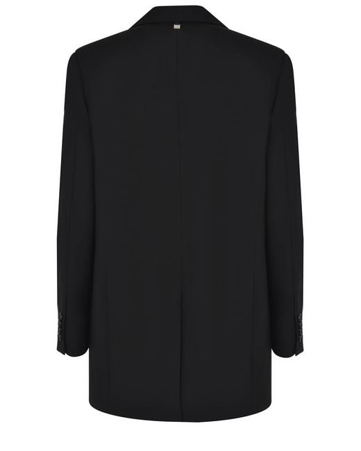 GIUSEPPE DI MORABITO Black Single-Breasted Jacket