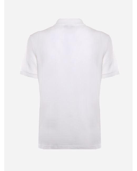 Lacoste White Slim Fit Polo Shirt for men