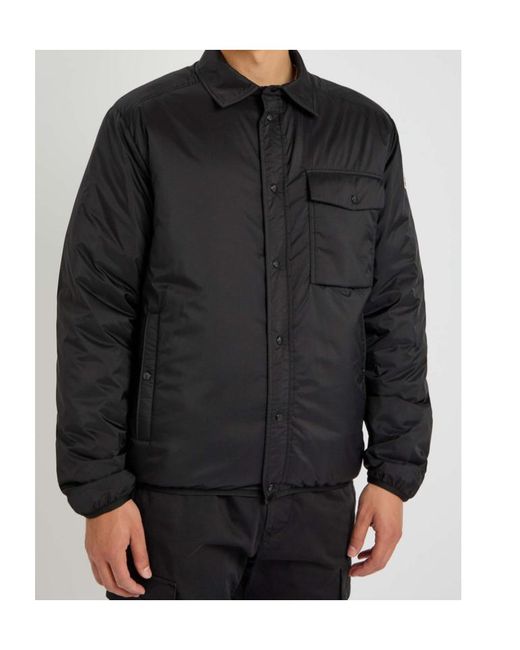 Moncler Black Quilted Shell Jacket for men