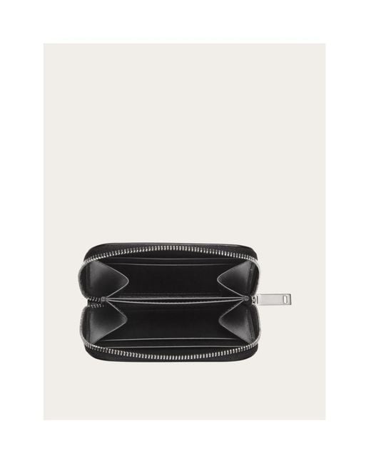 Ferragamo Black Logo Clip for men