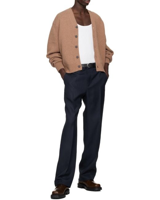 Jacquemus Brown Signature Cardigan for men