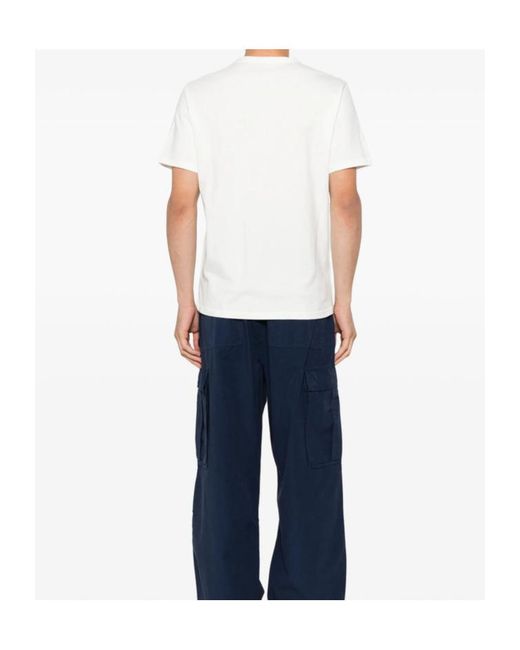 KENZO White Cherry-Embroidered T-Shirt