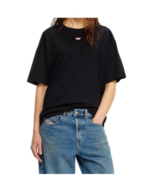 DIESEL Black T-Boxt-D Crewneck T-Shirt for men