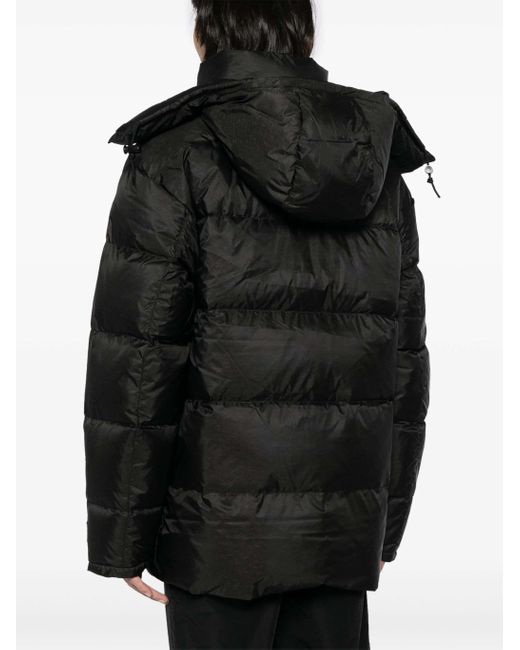 The North Face Black Padded Hooded Jacket for men