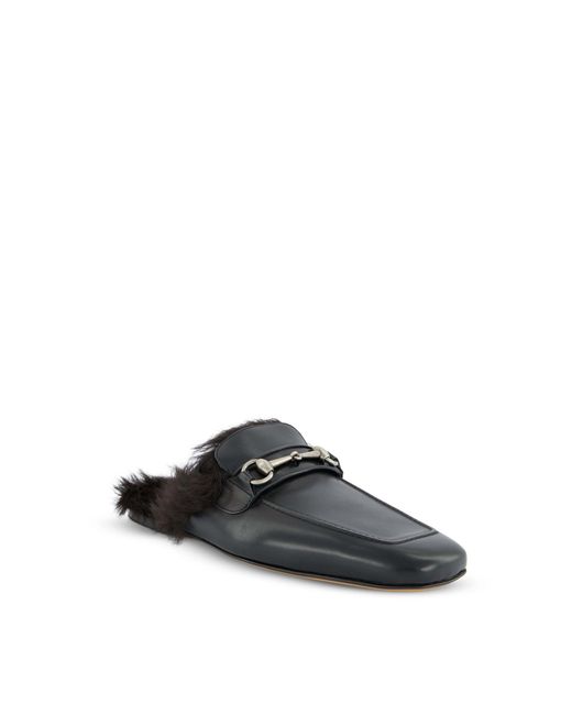 Gucci Black Loafer-Inspired Mules for men