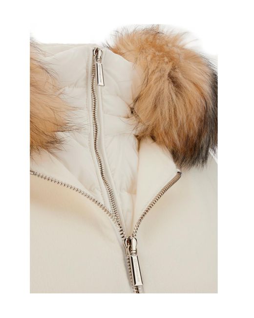 Moorer White Pegaso-Cwr Jacket