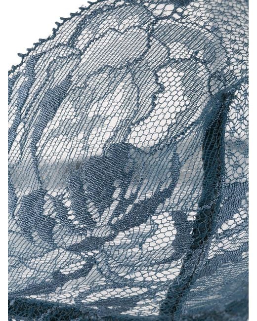 La Perla Blue No Steel Ring, No Liner Bra