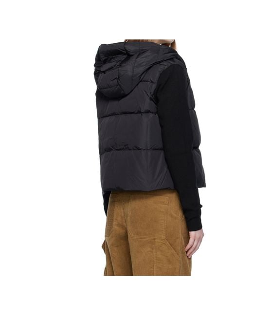 Canada Goose Black Hooded Zip-Up Jacket