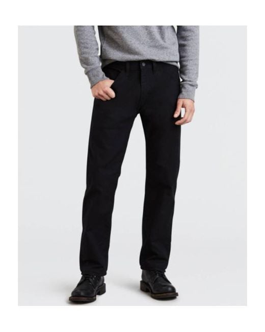Levi's Gray 505 Regular Utility Workwear Jeans for men
