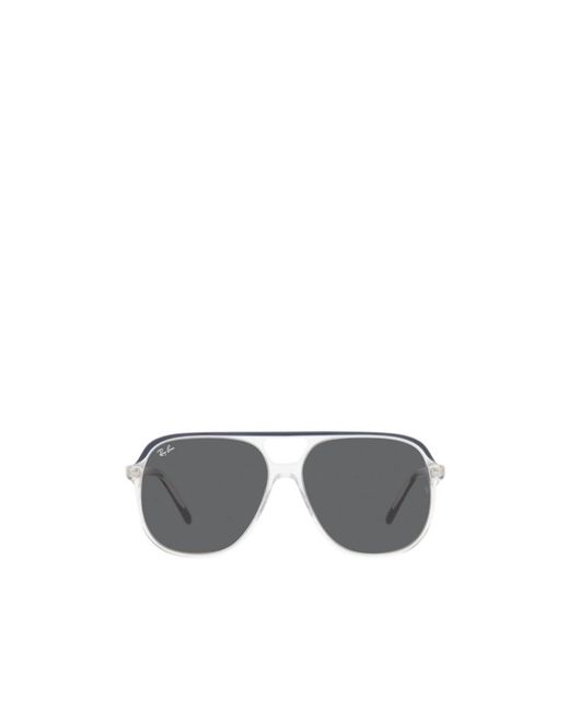 Ray-Ban Gray Aviator Frame Sunglasses for men