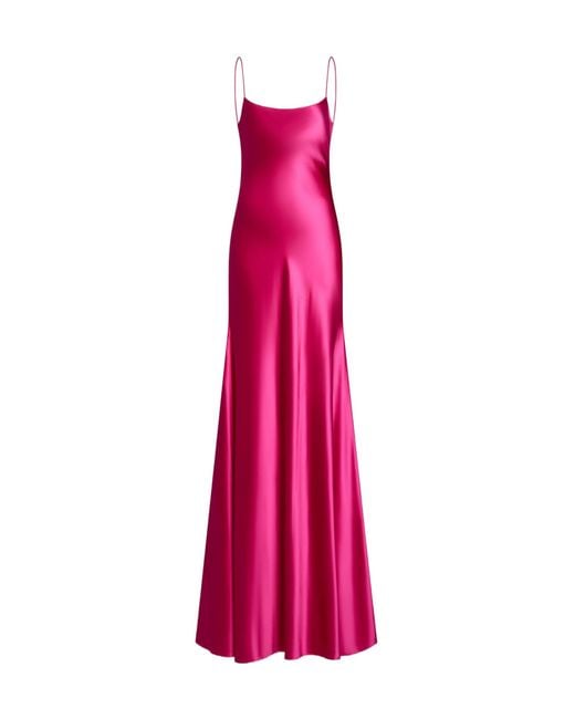 Alaïa Pink Alaïa Slip Dress