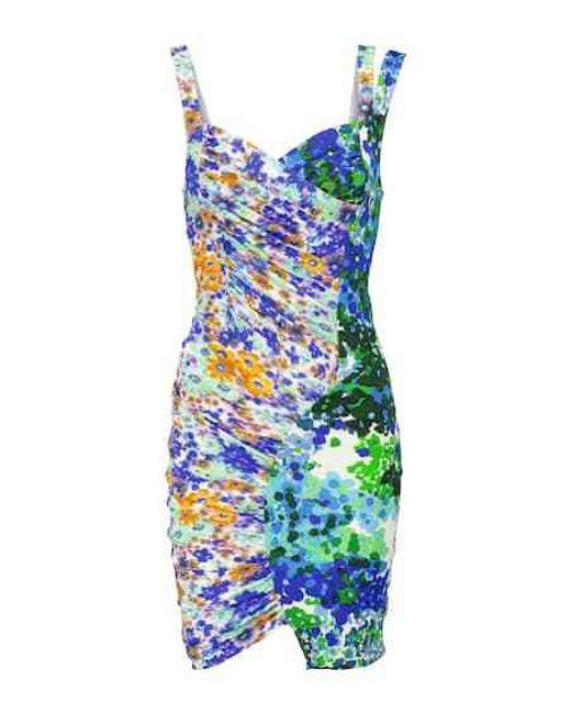 Stella McCartney Blue Maeve Printed Minidress