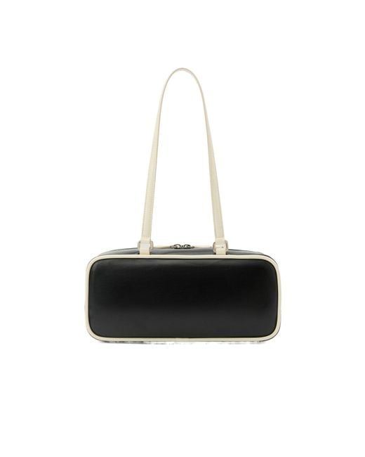 Palm Angels Black Classic Logo Shoulder Bag