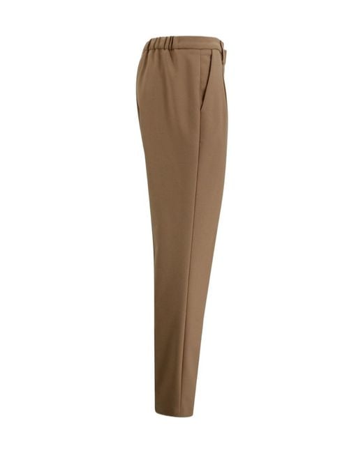 Herno Natural Fluid Trousers